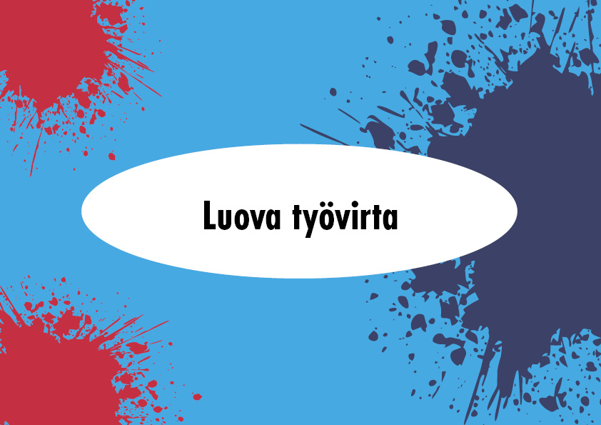 Meidän luova työvirta: yhteydenotosta viimeisiin tiedostoihin